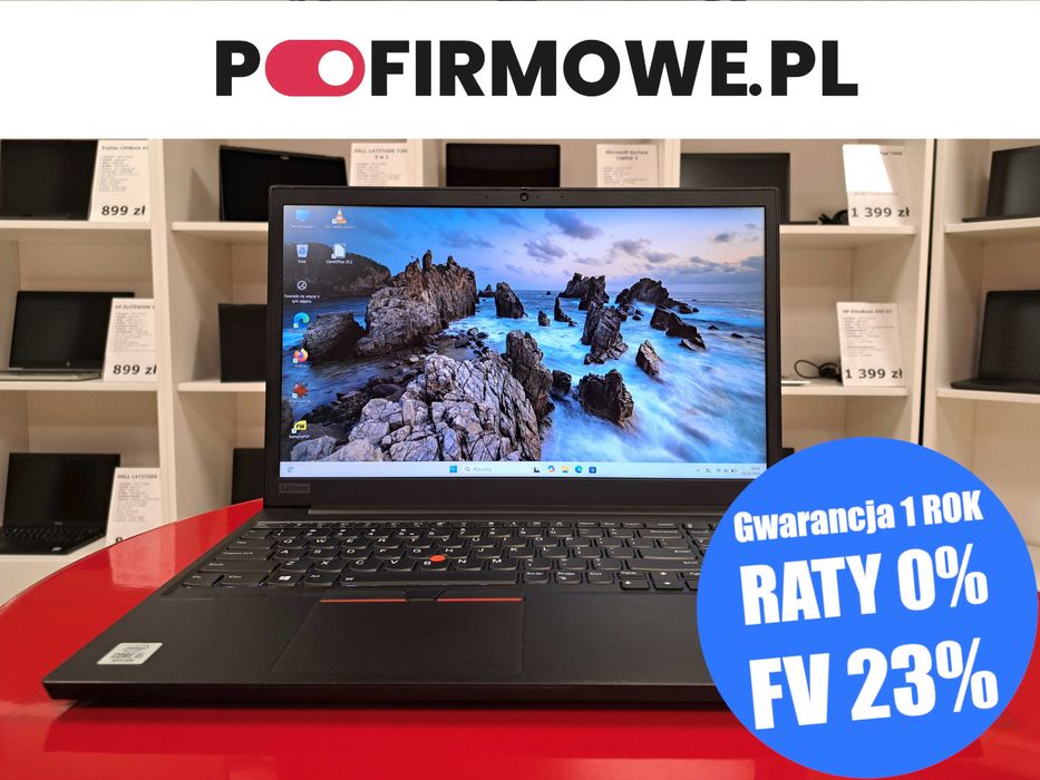 Laptop 15" Lenovo ThinkPad E15 i5-10gen 16GB 256SSD HDMI Kamera Win11