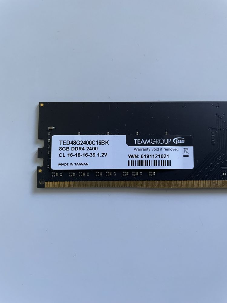 Оперативна памʼять Teamgroup (8 GB, DDR4, 2400 MHz)