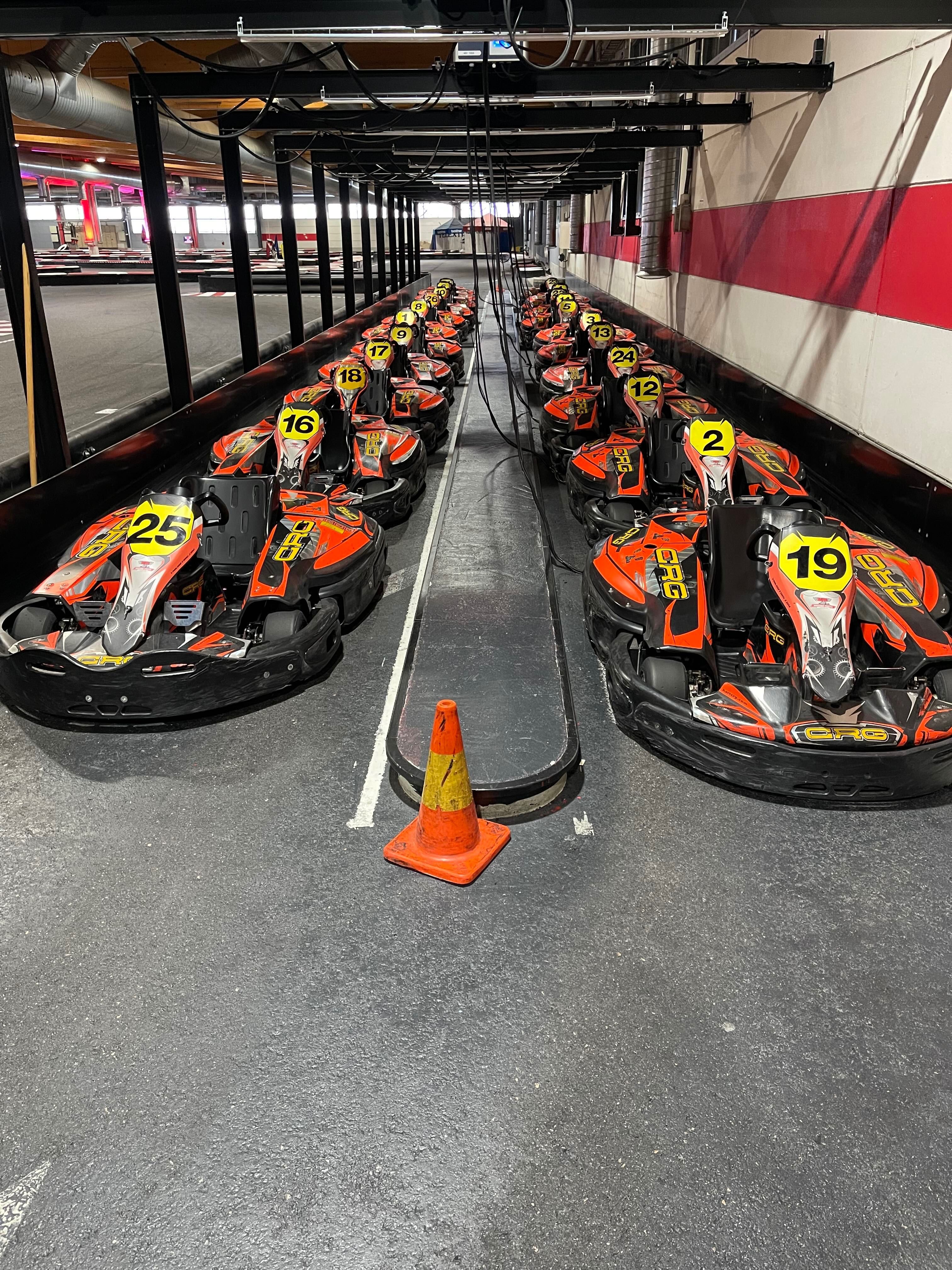 Flota gokartów elektrycznych CRG