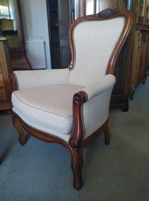 Stylowy fotel Ludwik