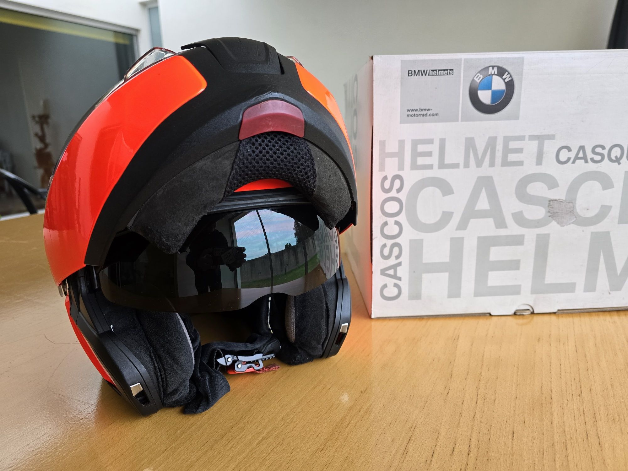 Capacete BMW pouco uso