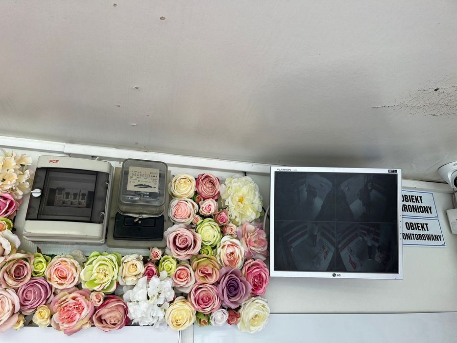 OKAZJA! Kiosk handlowy pawilon sklep kontener ALARM KAMERY