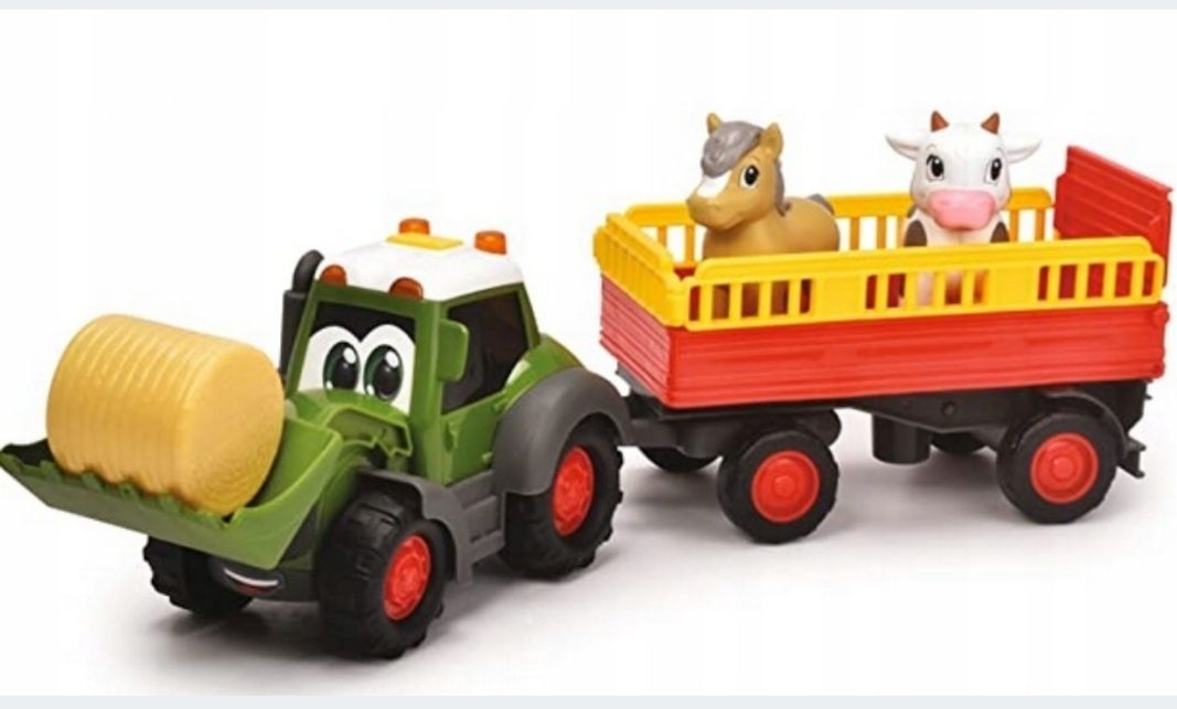 Domek Rolnika/ Dickie Toys/ Farma/Traktor/ przyczepa / zwierzęta