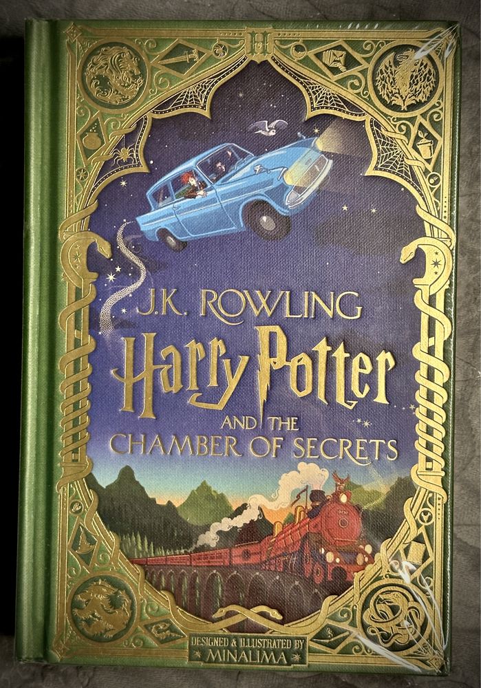 Книги Гаррі Поттер Harry Potter MinaLima Edition