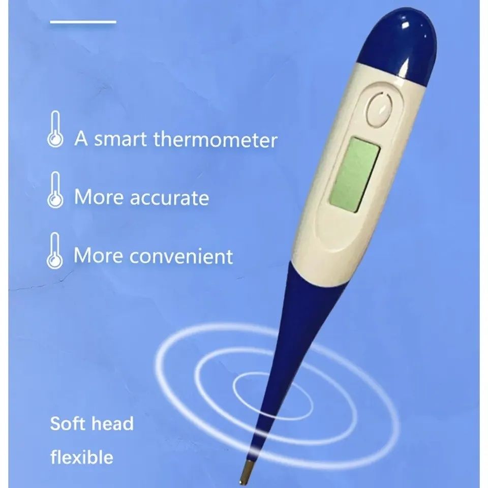 Електронний автоматичний термометр Flexible Digital Thermometer 
- Шви