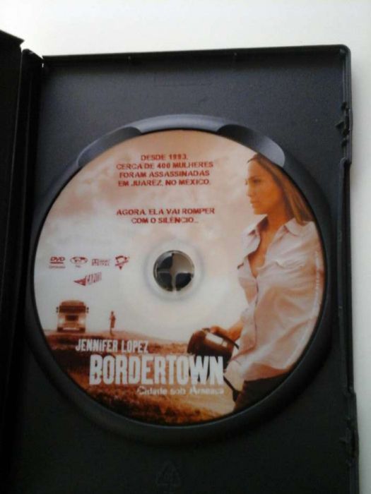 Filme original, em DVD, BORDERTOWN - Cidade sob Ameaça, como novo!