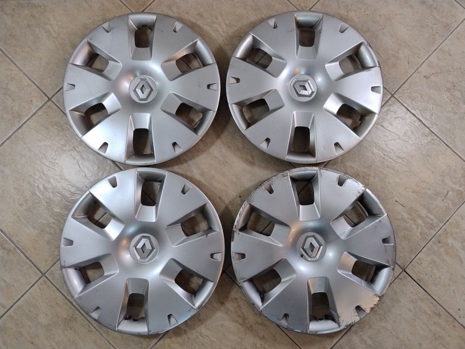 Kołpaki Renault oryginał 15 cali R15 wysyłka OLX komplet 4 sztuki