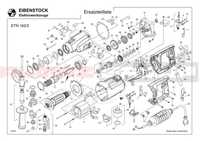 Запчасти Eibenstock, Husqvarna для алмазной резки и сверления бетона