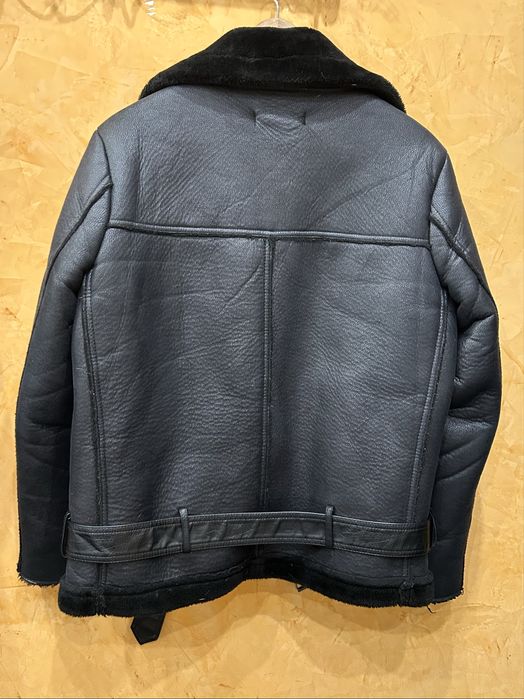 Дублянка авіатор, еко дублянка косуха, чорна дублянка пілот