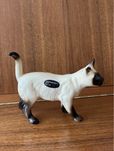 *Stary COOPERCRAFT Kolekcjonerska Figurka Rzeźba Kot Syjamski Vintage
