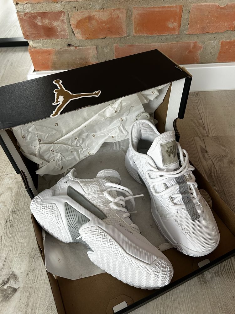 JORDAN ONE TAKE II (GS), White, rozm. 37,5