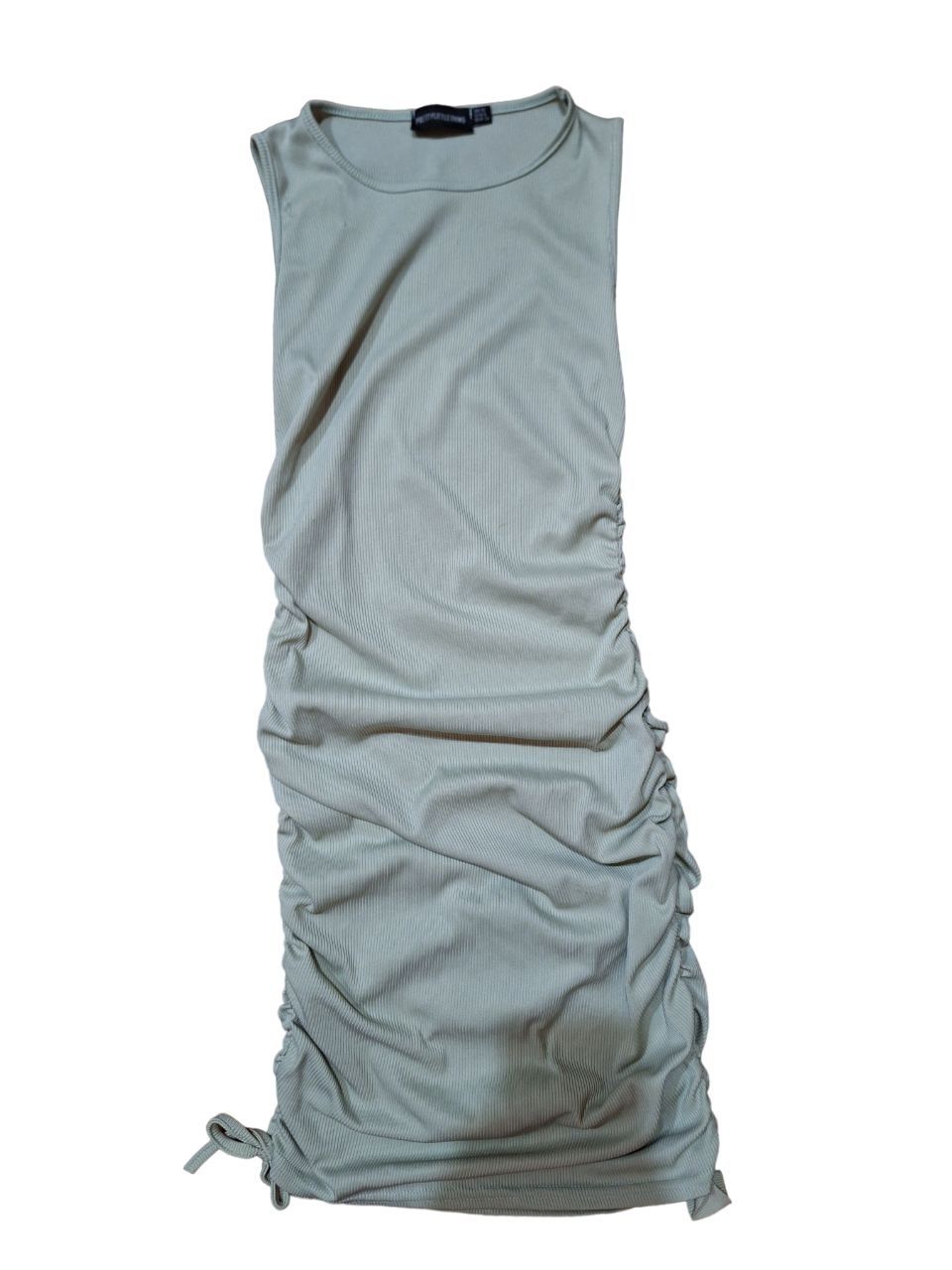 Сукня жіноча в рубчик пастельного кольору prettylittlething
