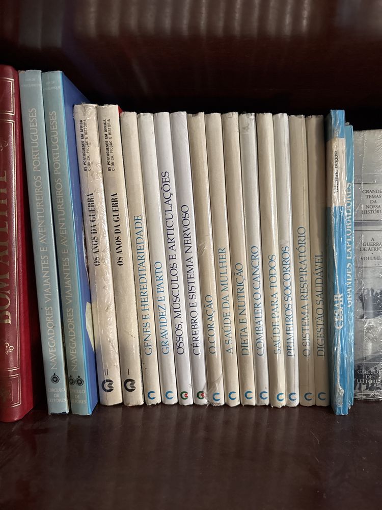 Livros diversos , cozinha , historia e ciência