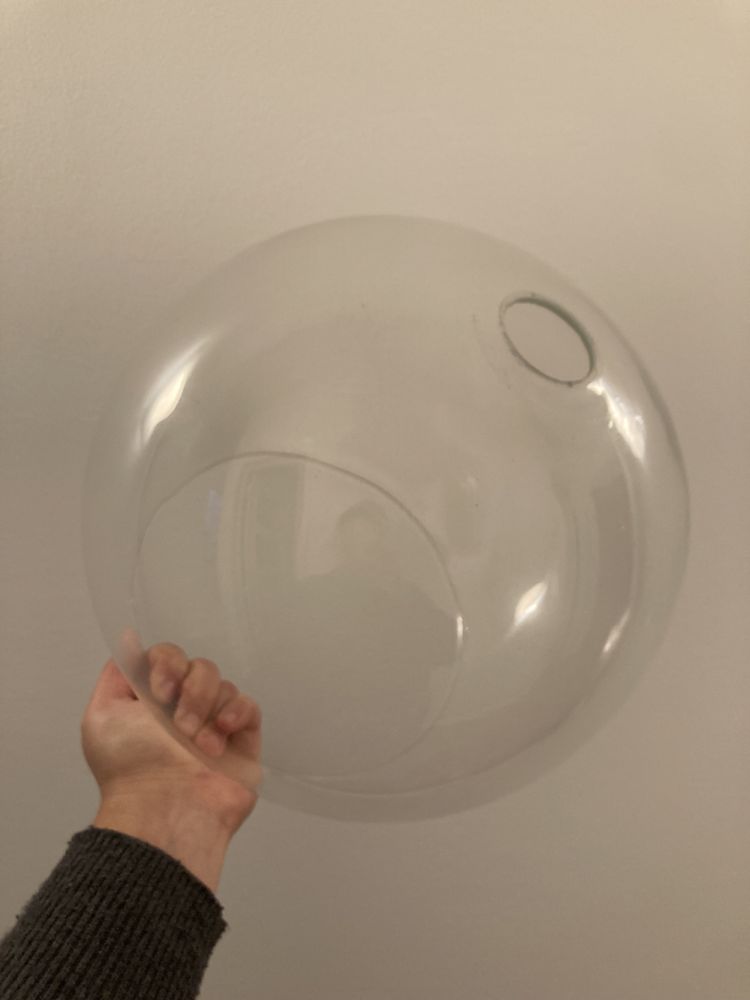 Abajur globo p/candeeiro suspenso IKEA