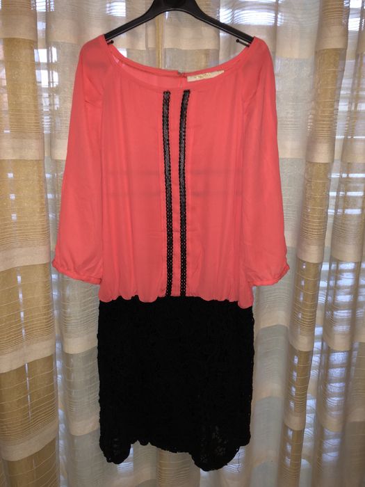 Vestido animal print / Vestido organza/renda / Vestido Mostarda