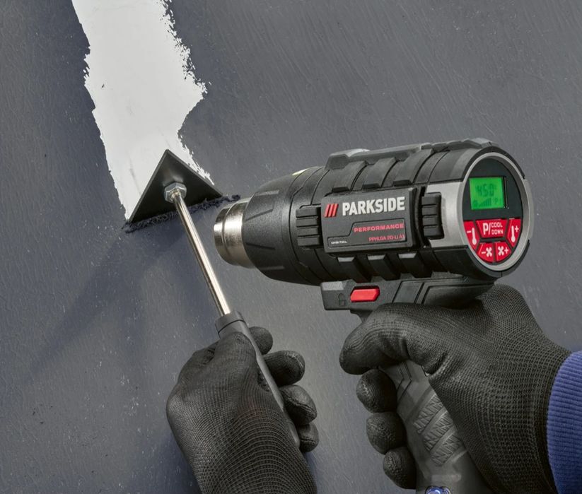 Акумуляторний будівельний фен GERMANY Parkside PPHLGA 20/строительный