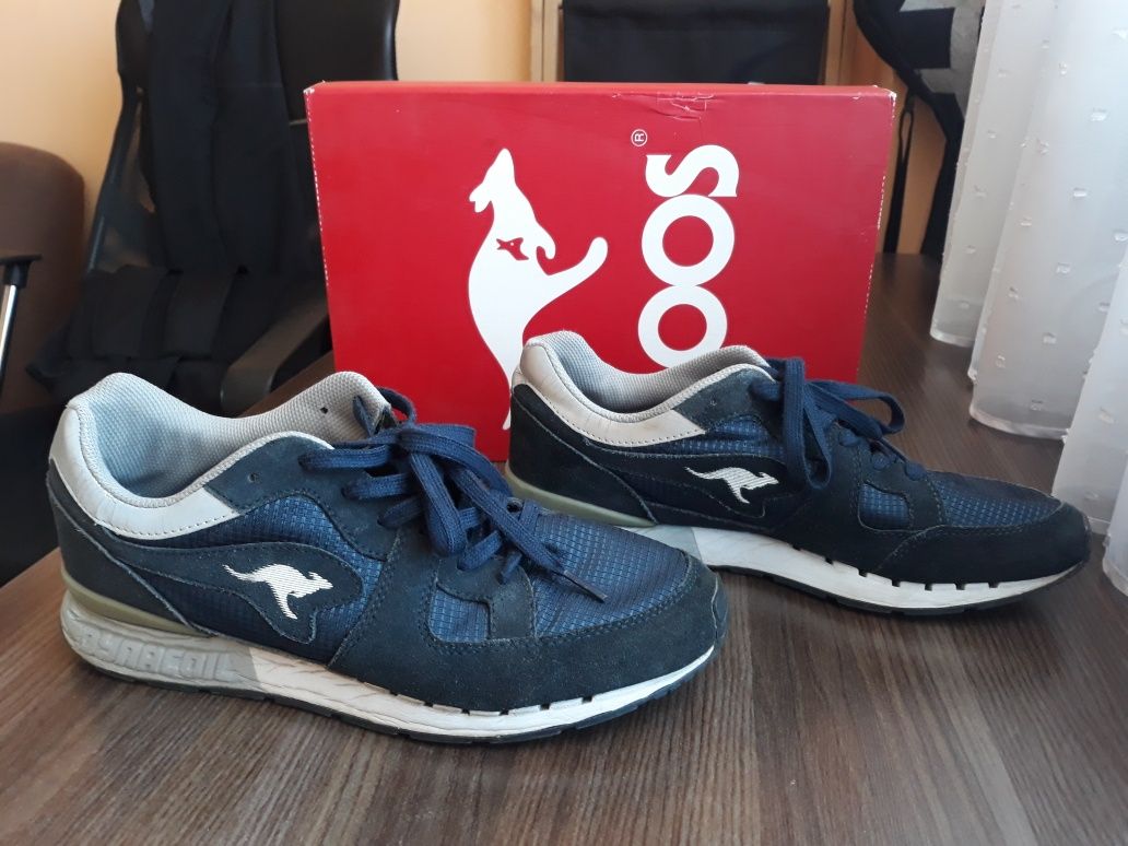 buty kangaroos coil r1 granatowe meskie 42 43 asics mizuno new balance