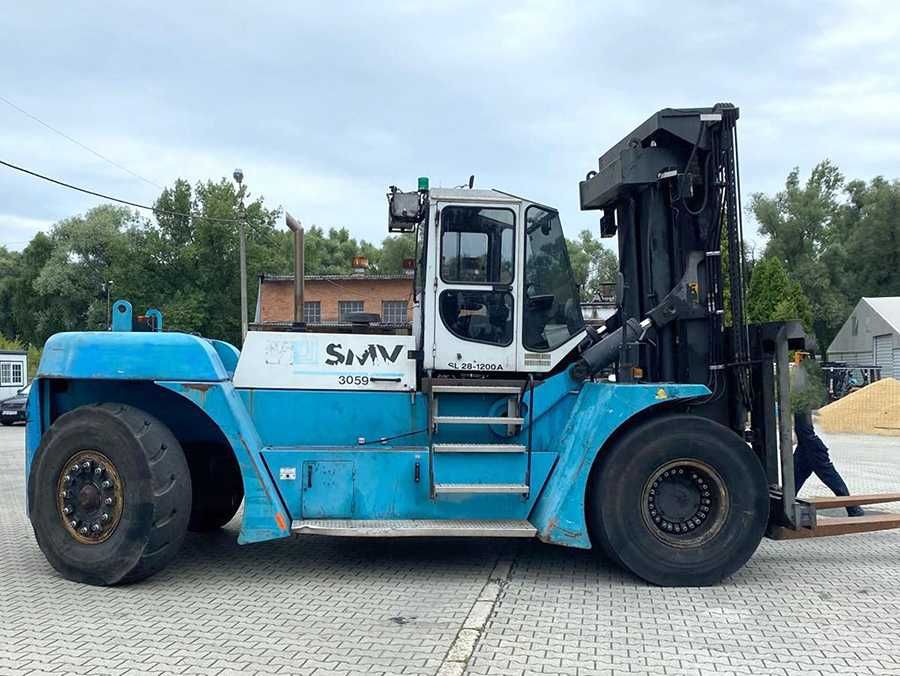SMV SL28-1200A wózek widłowy ciężki 28 ton duplex 4 m