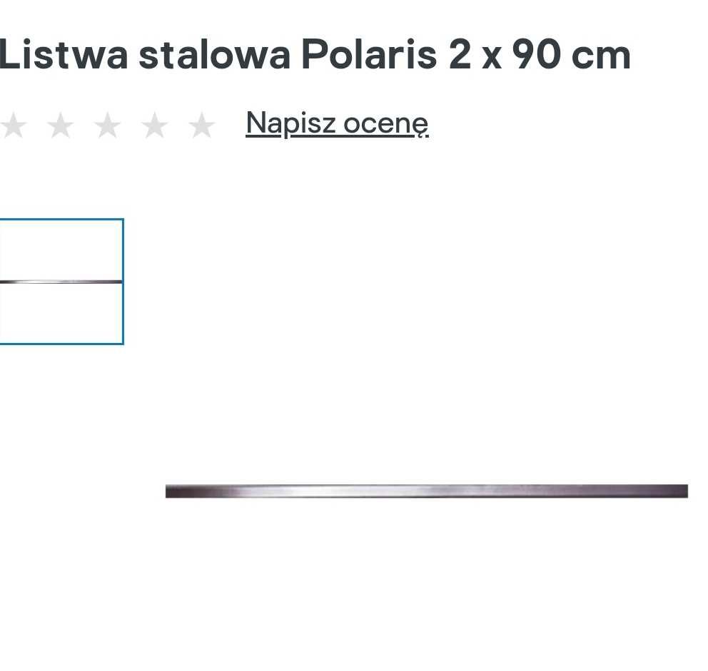 Listwa Polaris  ozdobna srebro