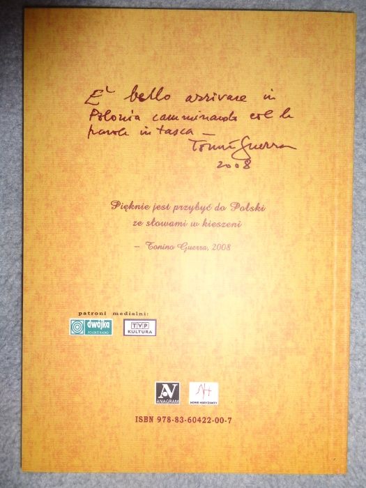 Tonino Guerra, Miód