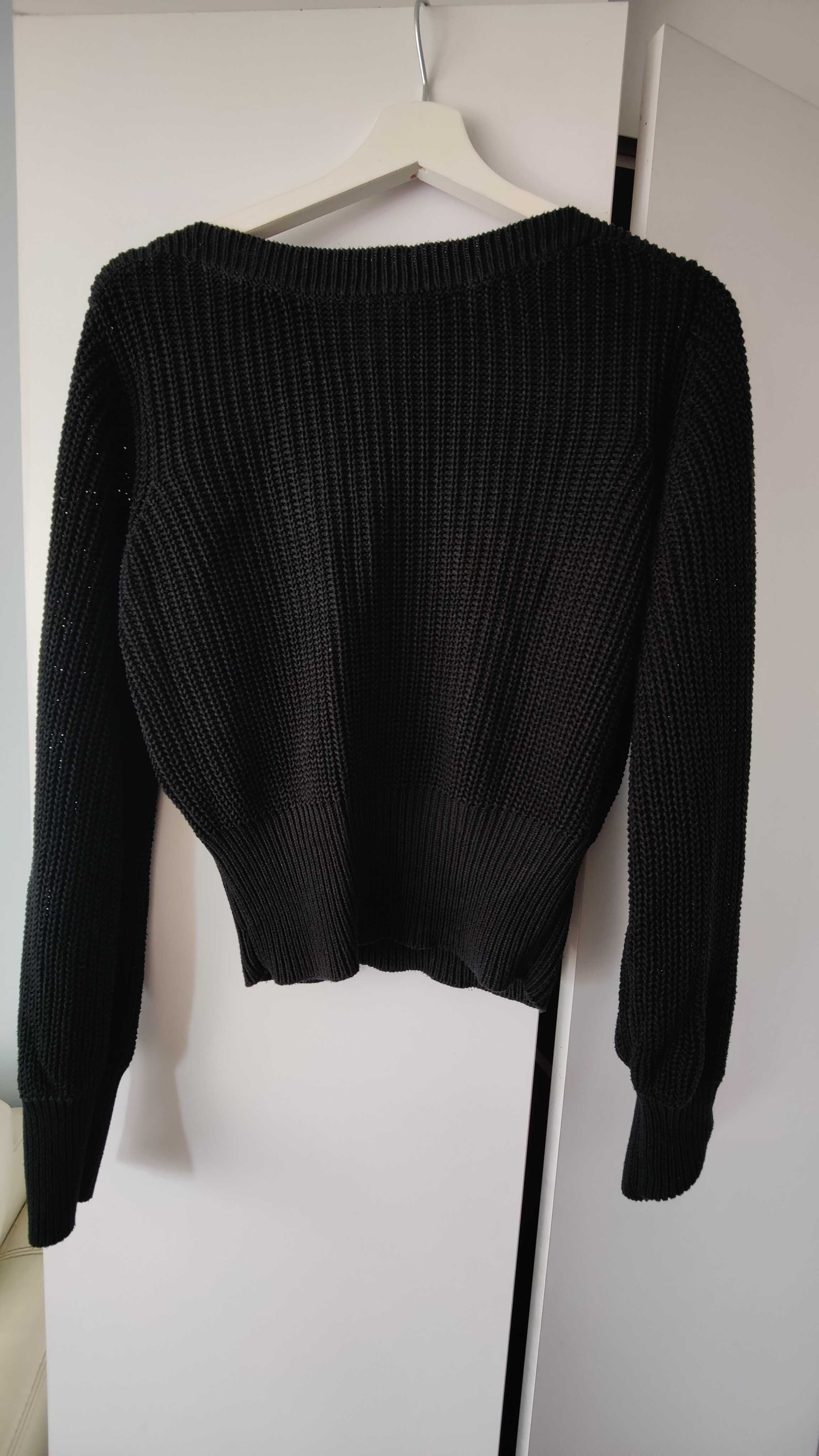 Czarny sweter H&M XS