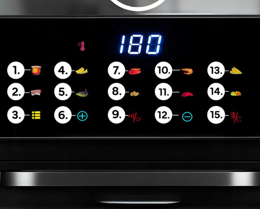 Air Fryer Frytkownica beztłuszczowa XXL Dużo miejsca MEGA MOC 1350W