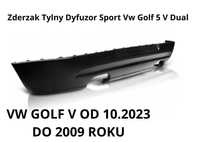 Zderzak tylny Dyfuzor Sport Vw Golf 5 V Dual