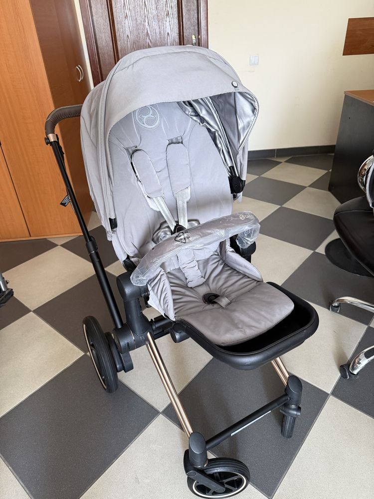 Cybex E-Priam Soho Grey коляска