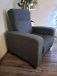 Fotel Black Red White