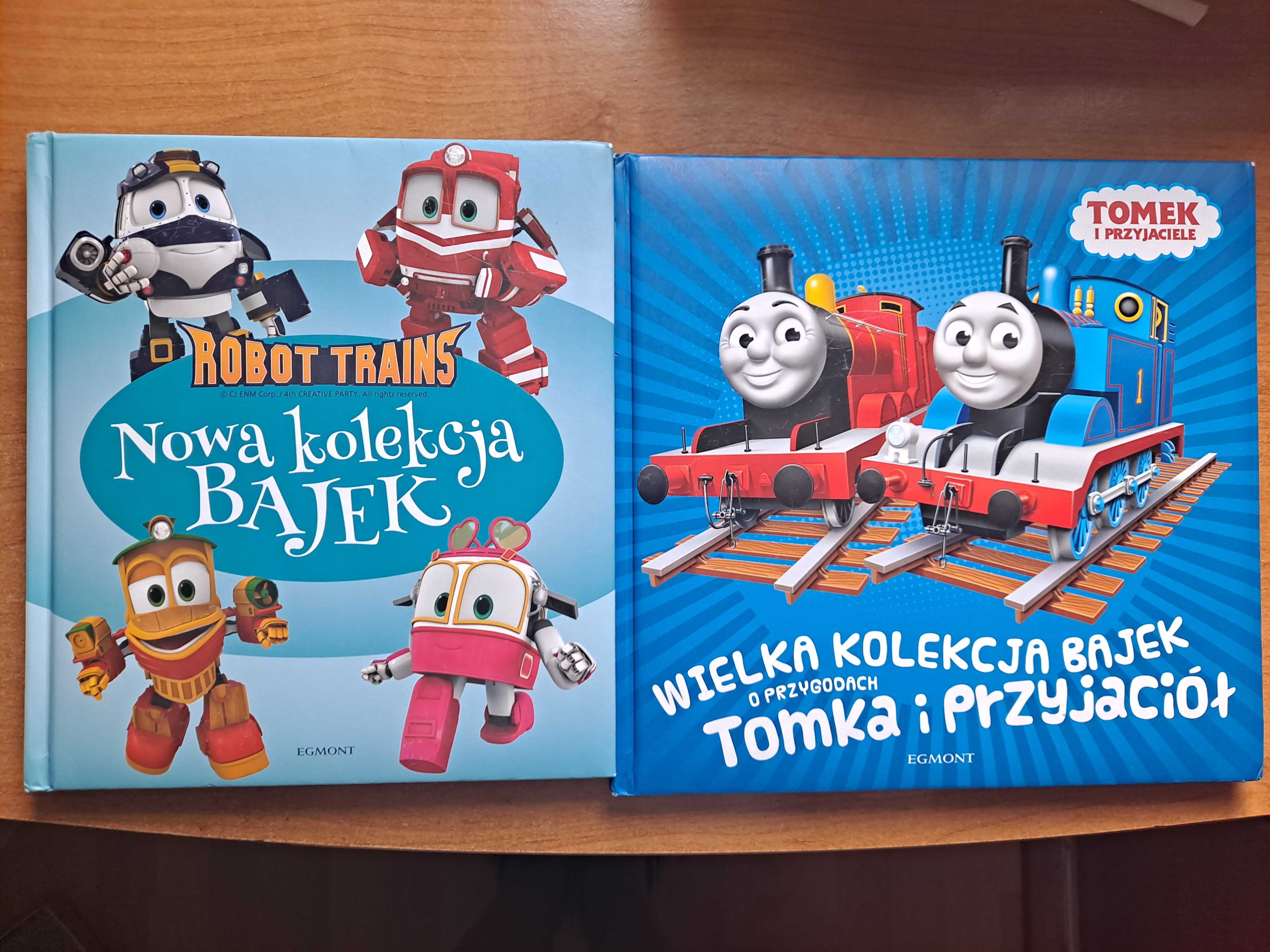 Tomek i przyjaciele, Robot Trains, zestaw 2 książek