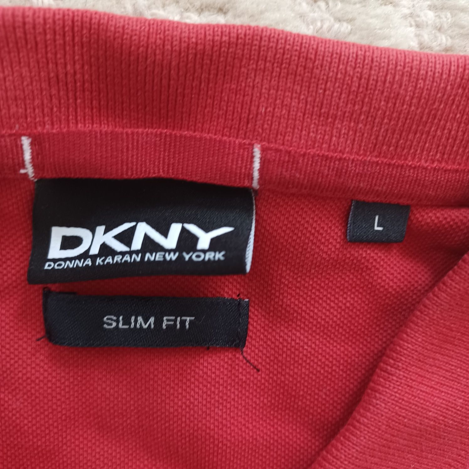 Koszulka polo DKNY slim fit M/L