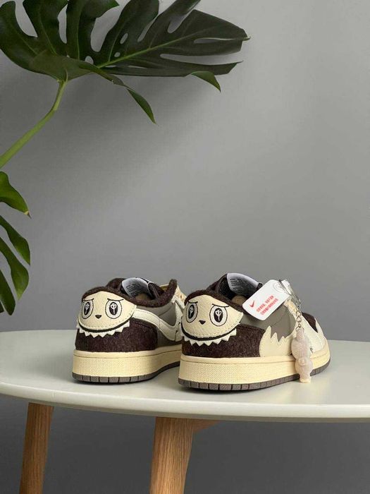 Кросівки Nike Labubu x Cactus Jack Customs Chaos Loading найк лабубу