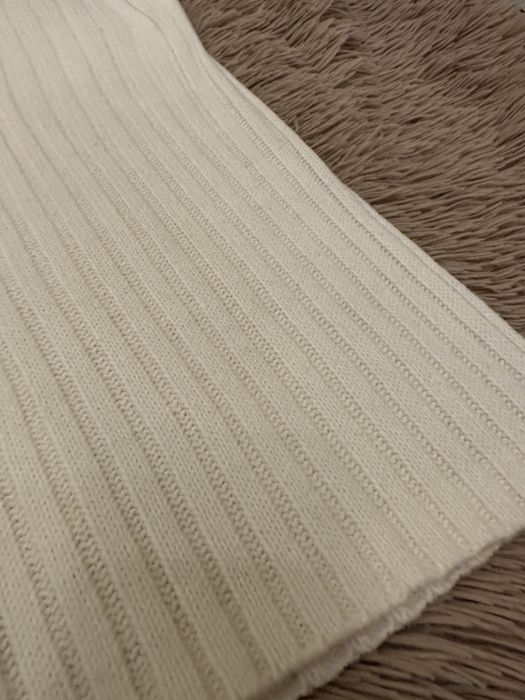 В’язана жилетка h&m бежева молочна