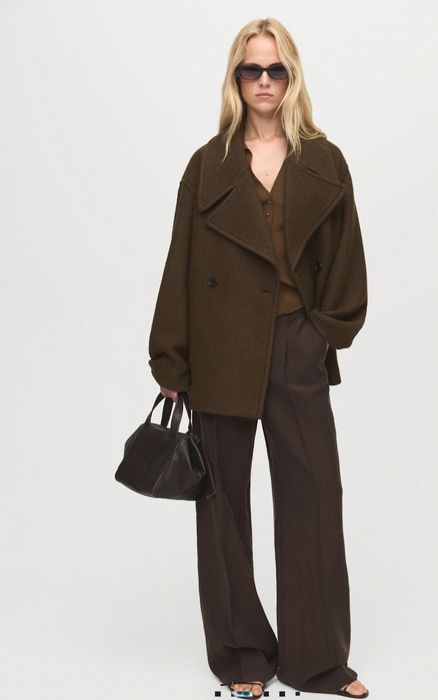 Пальто оверсайз ,mango,розмір xl