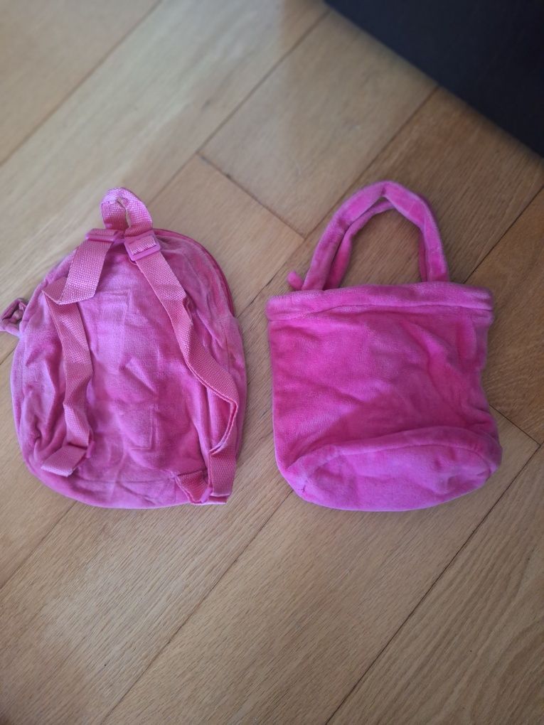 Mochila e mala com o nome Matilde