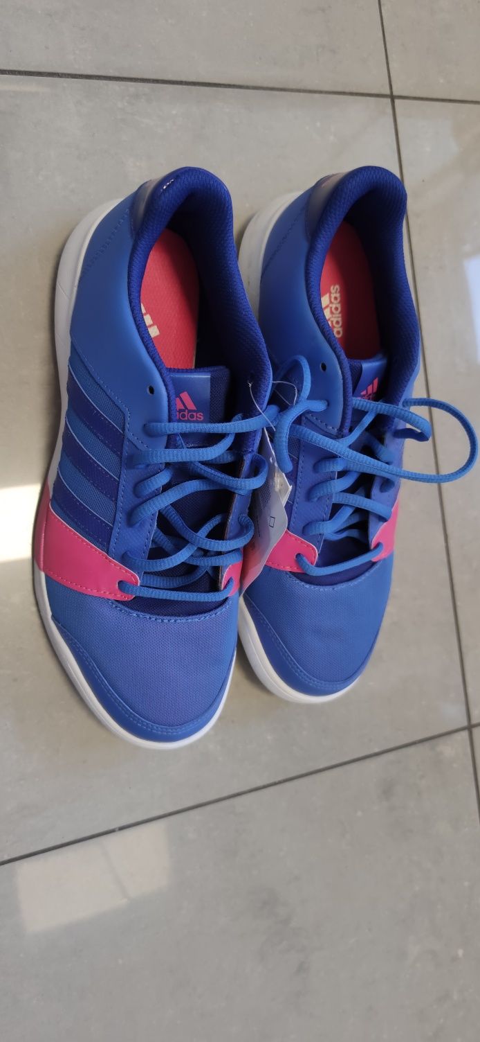 Nowe Adidas Buty Essential Fun niebieskie r. 40 (B44584)