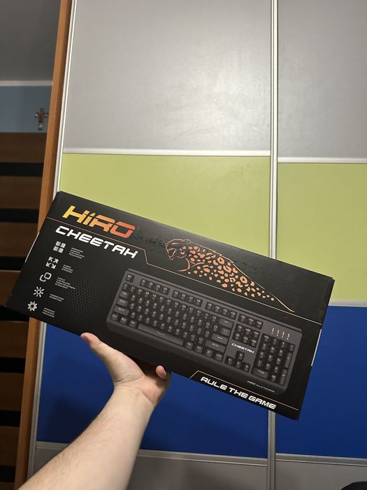 Klawiatura gamingowa HIRO Cheetah + PODLADKA GRATIS!