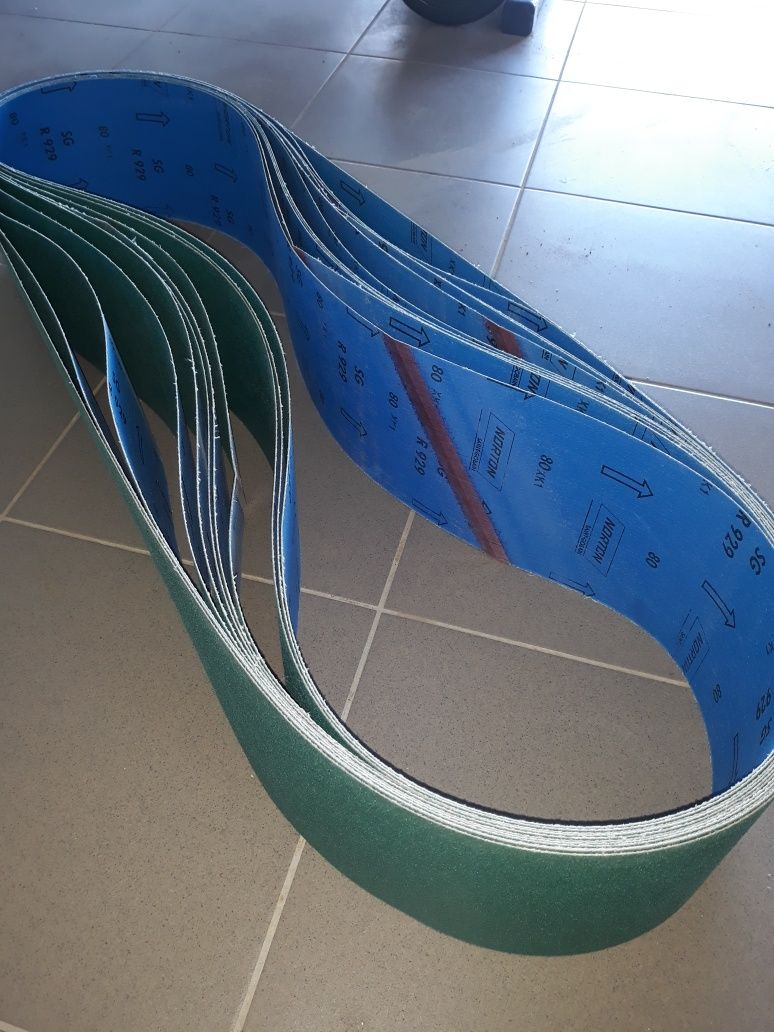 Pasy bezkońcowe 75x2000  NORTON ceramika