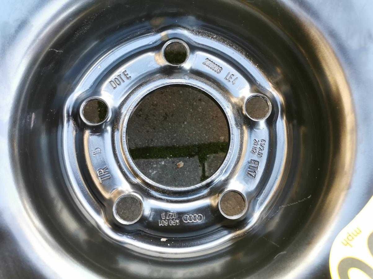 5x112 Koło Dojazdowe NOWE R20 Audi A6 C7 4G0 ET17 6.5j 195/50 98P