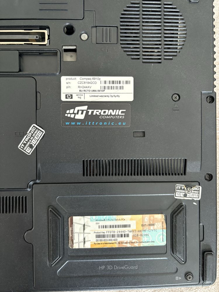 Sprzedam Laptop Compaq 6910p