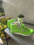 Reebok classic freestyle adidasy neon limonka zielone 37 nowe skóra