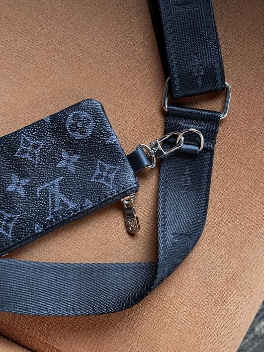 Чоловіча сумка Louis Vuitton мужская сумка барсетка трио 3в1 клатч