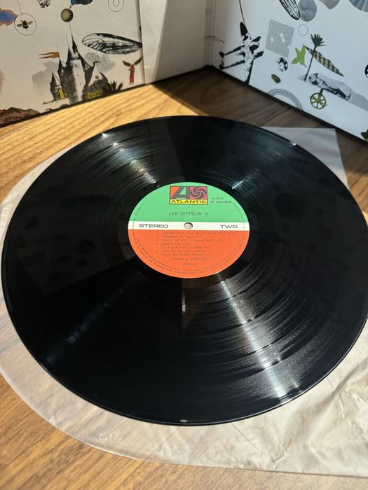 Led Zeppelin II Led Zeppelin III  Japan LP