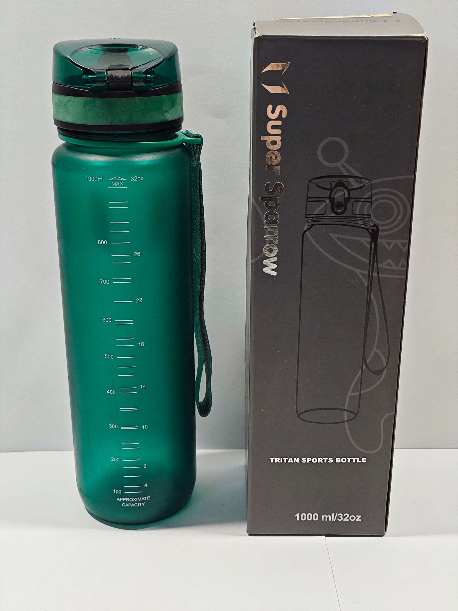 Bidon Super Sparrow 1000 Ml Zielony