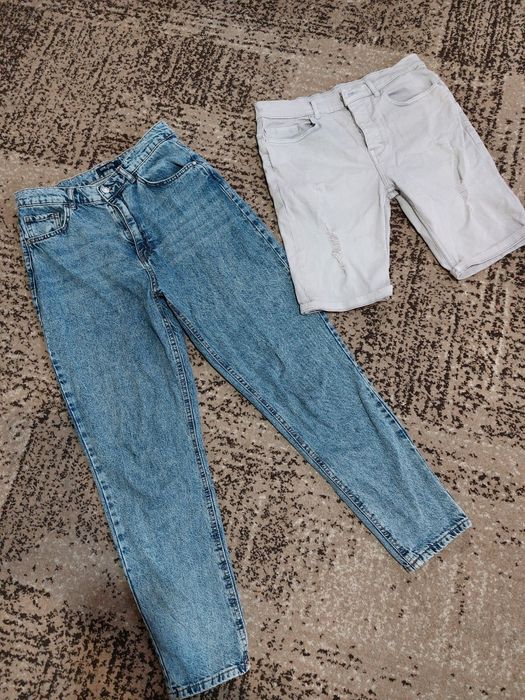 Джинсы штаны Мом