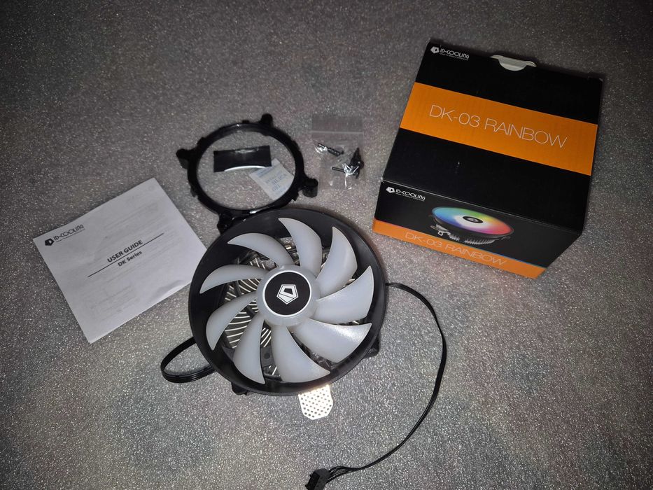 ID-COOLING DK-03 RAINBOW — кулер для процесора з підсвіткою
