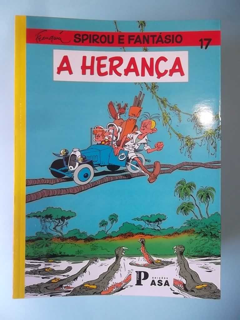 SPIROU - Coleção completa Ed. Asa / Público 20 volumes capa mole.