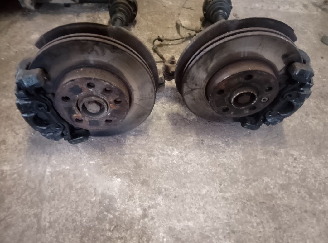 VW T4 Piasta prawa tarcza zacisk półoś komplet ABS Lift wysyłka gwaran
