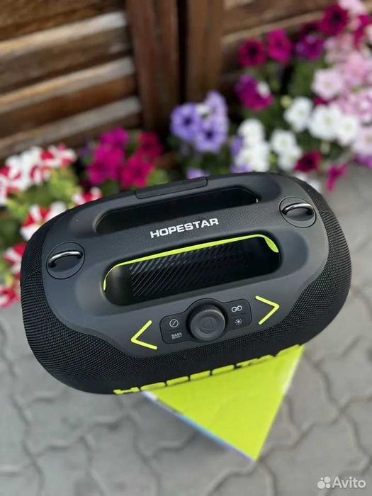 Колонка Hopestar party box c2 микрофонами 120вт