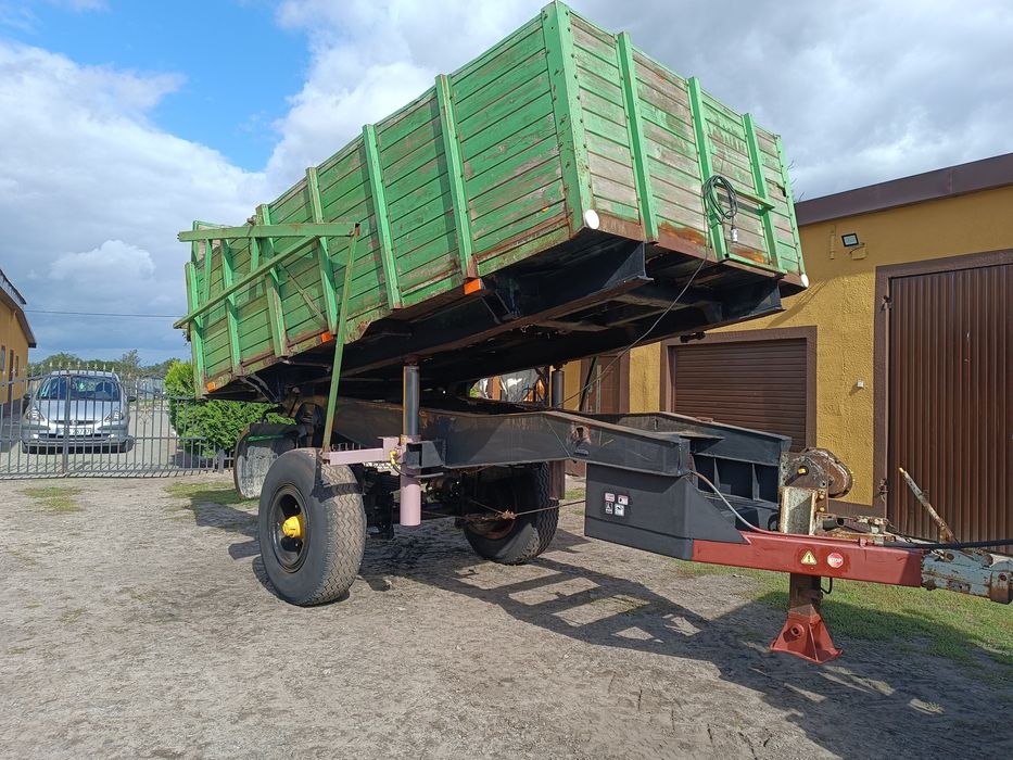 Przyczepa wywrotka na tył 6t z Niemiec